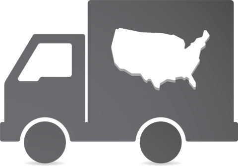 Delivery truck icon representing nationwide BOC-3 process agent coverage